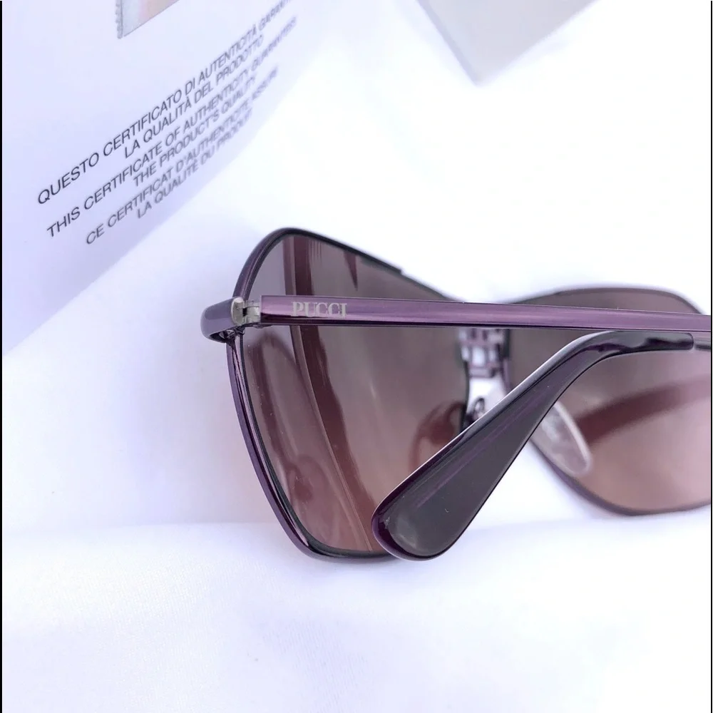🆕 Emilio Pucci Vintage purple polarized sunglasses - VINTAGE (810)